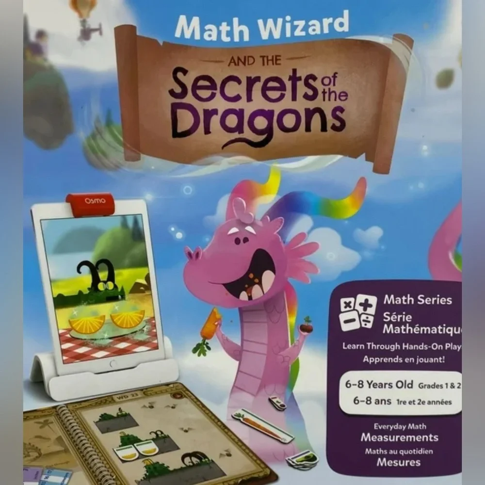 Osmo Math Wizard and the Secret of the Dragons 6-8 Years Old‎